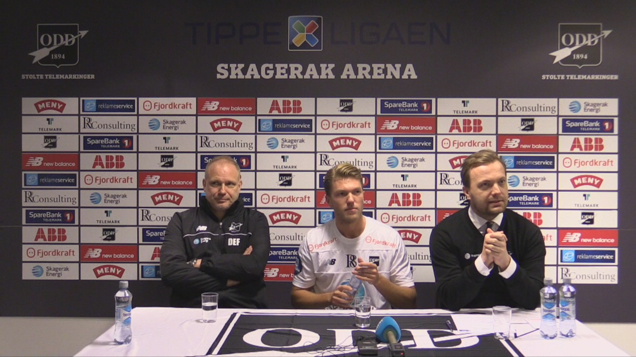 Pressekonferanse Martin Broberg